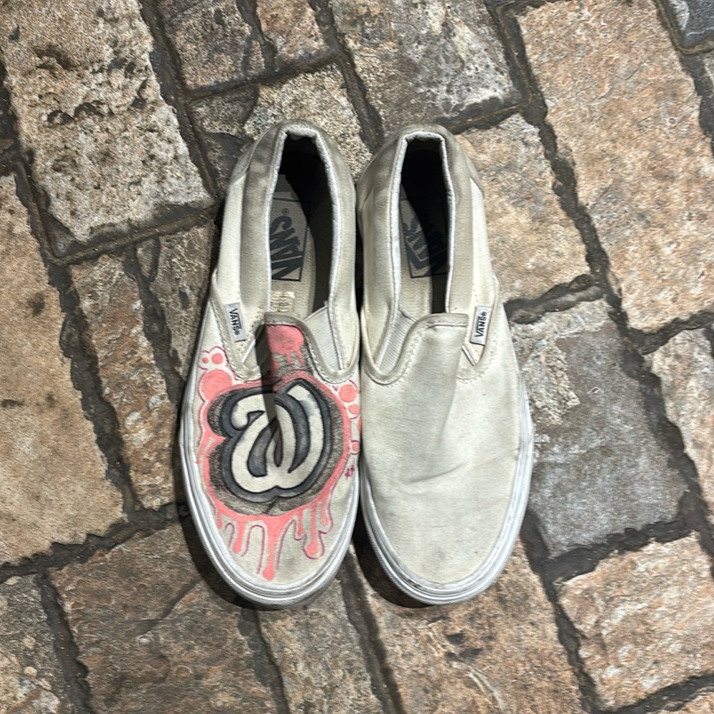 Vans Handpainted Slip Ons